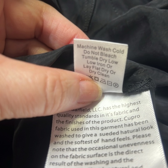 Alex Garfield Button Down Shirt Black - Picture 6 of 7